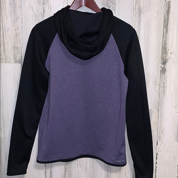 Purple & black Nike hoodie - Picture 2 of 6